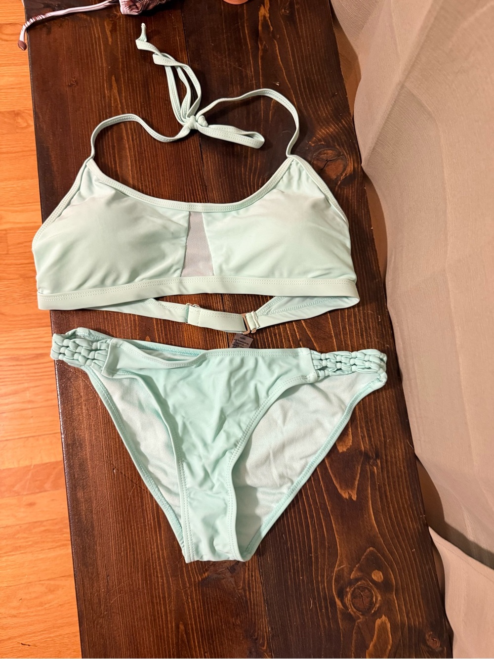 Women's Mint Green Bikini Set - Brand Not Specified
